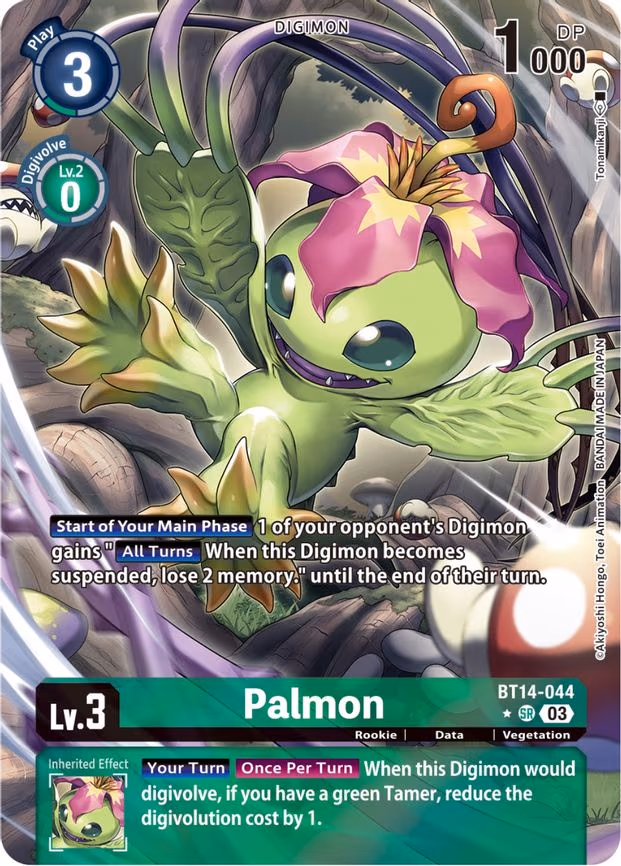 Palmon (Alternate Art) trading card